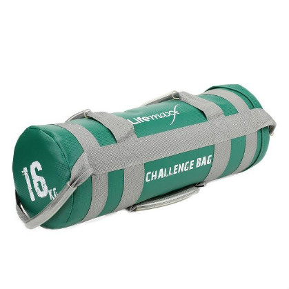 Lifemaxx Challenge Bag 16 kilogram Green LMX 1550.16 LMX1550.16Voorraad